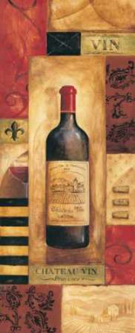 Chateau Vin Panel Poster Print by Gregory Gorham - Item # VARPDXGOR152