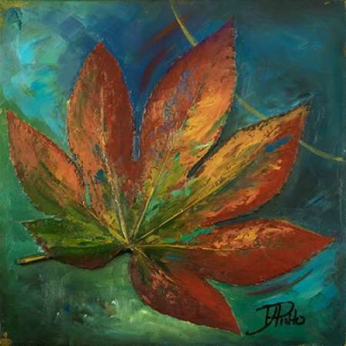 Blue Leaf I Poster Print by Patricia Pinto - Item # VARPDX6831