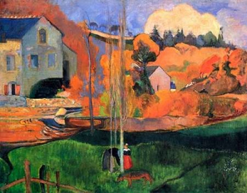 Britany Landscape Poster Print by  Paul Gauguin - Item # VARPDX372963