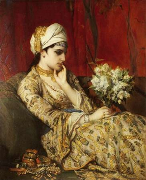 The Odalisque Poster Print by  Jan Frans Portaels - Item # VARPDX268390