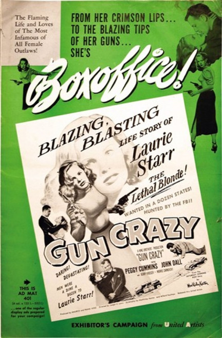 Gun Crazy Movie Poster (11 x 17) - Item # MOV414178