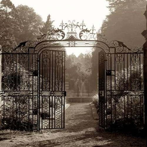 Hampton Gates - 3 Poster Print by Alan Blaustein