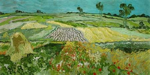 La plaine d''Auvers Poster Print by Vincent Van gogh - Item # VARPDX2VG3021