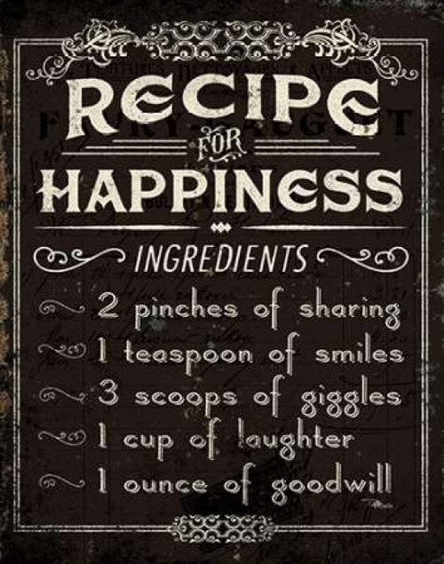 Life Recipes IV Poster Print by  Pela Studio - Item # VARPDX17415