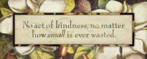 No Act of Kindness Poster Print by Stephanie Marrott - Item # VARPDXSM7309
