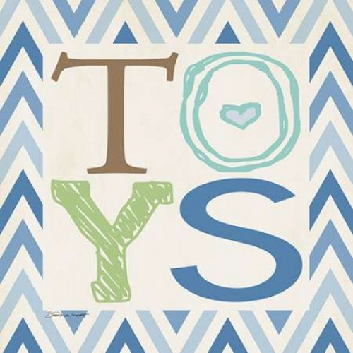 Playroom Boy Toys Poster Print by  Stephanie Marrott - Item # VARPDXSM10666