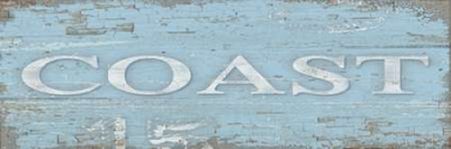 Coast Sign Poster Print by Julie Paton - Item # VARPDXPAT120