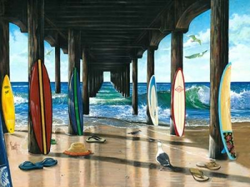 Pier Group Poster Print by Scott Westmoreland - Item # VARPDXW667D