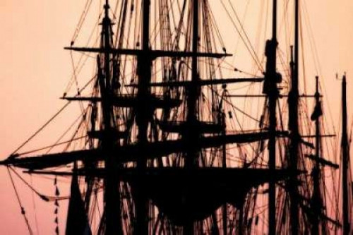 Tall Ships at Sunset I Poster Print by Alan Hausenflock - Item # VARPDXPSHSF168