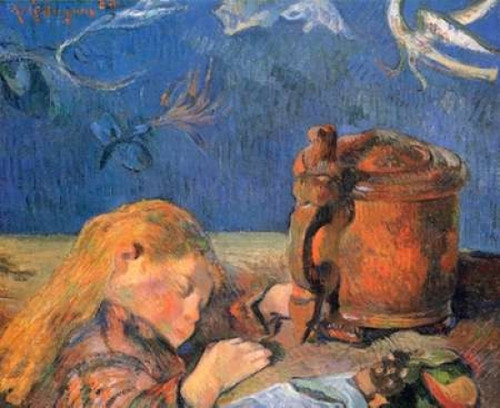 Sleeping Boy Poster Print by  Paul Gauguin - Item # VARPDX373028