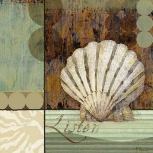 Contemporary Shell I Poster Print by Paul Brent