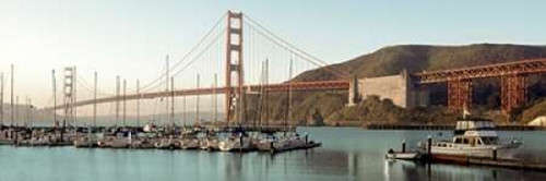 Golden Gate Bridge - 33 Poster Print by Alan Blaustein - Item # VARPDXABSFH89A