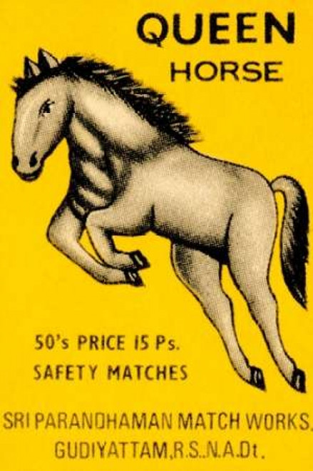 Queen Horse Matches Poster Print by Phillumenart - Item # VARPDX375861