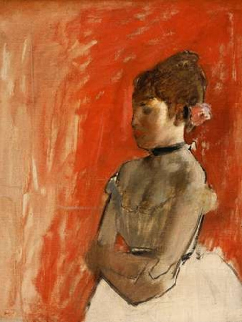 Ballet Dancer with arms crossed Poster Print by Edgar Degas - Item # VARPDX3ED1564