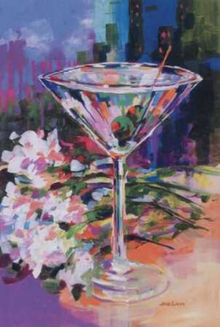 N.Y. Martini Poster Print by Jane Slivka - Item # VARPDX5878