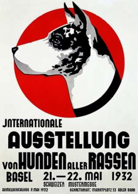 Ausstellung von Hunden Poster Print by  Johannes Handschin - Item # VARPDX295825