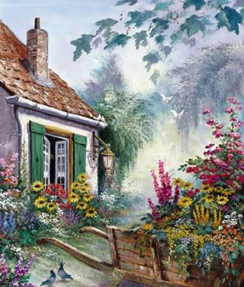 The blossomming barrow Poster Print by Reint Withaar - Item # VARPDXRW088