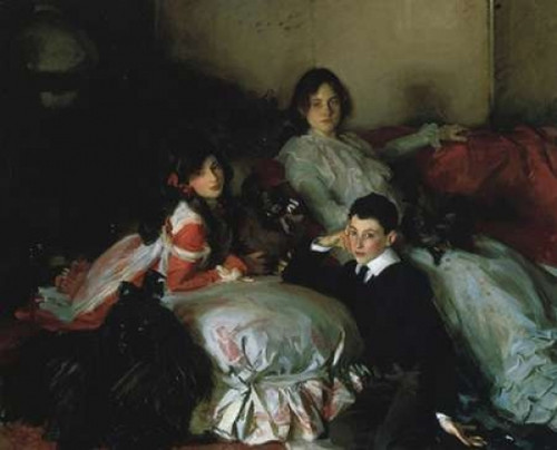 Essie Ruby and Ferdinand Children of Asher Wertheimer Poster Print by  John Singer Sargent - Item # VARPDX374222