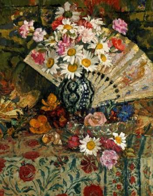 Still Life With a Fan Poster Print by  Georges Lemmen - Item # VARPDX266763
