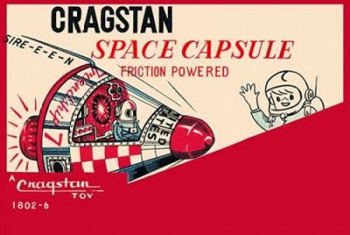 Cragstan Space Capsule Poster Print by Retrobot - Item # VARPDX374882