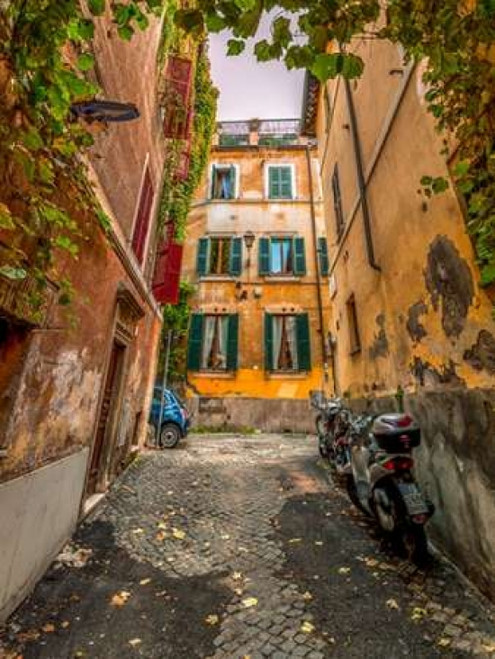 Narrow streets in old town of Rome, Italy Poster Print by  Assaf Frank - Item # VARPDXAF20141111783P
