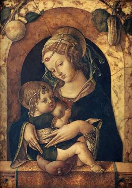 The Madonna and Child at a Marble Parapet Poster Print by  Carlo Crivelli - Item # VARPDX264754