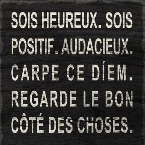 Think Happy Poster Print by SD Graphics Studio - Item # VARPDX9862B