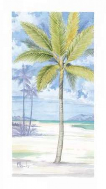 Palm Island II Poster Print by Paul Brent