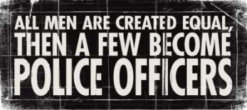 All Men - Police Poster Print by Stephanie Marrott - Item # VARPDXSM8484