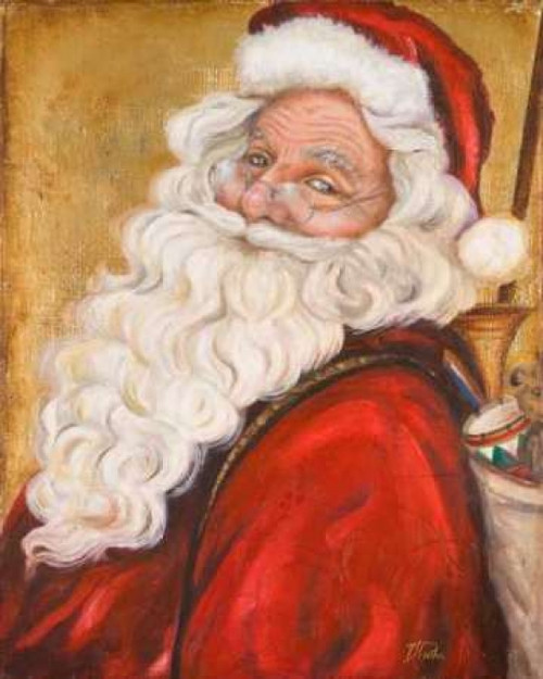 Smiling Santa Poster Print by Patricia Pinto - Item # VARPDX8675A