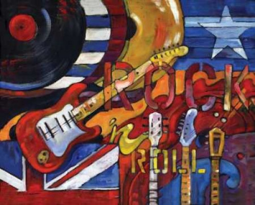 Rock N Roll Poster Print by Paul Brent - Item # VARPDXBNT460