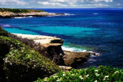 La Jolla Beach III Poster Print by Alan Hausenflock - Item # VARPDXPSHSF1526