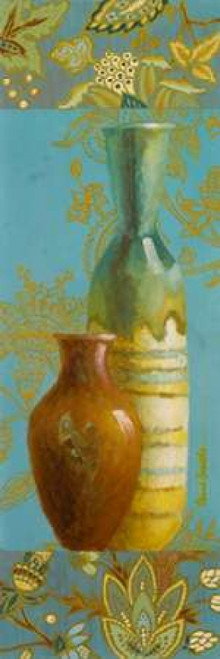 Vases on European Floral I Poster Print by Lanie Loreth - Item # VARPDX8218