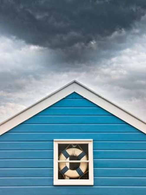 Beach huts at sunset Poster Print by  Assaf Frank - Item # VARPDXAF20090615030