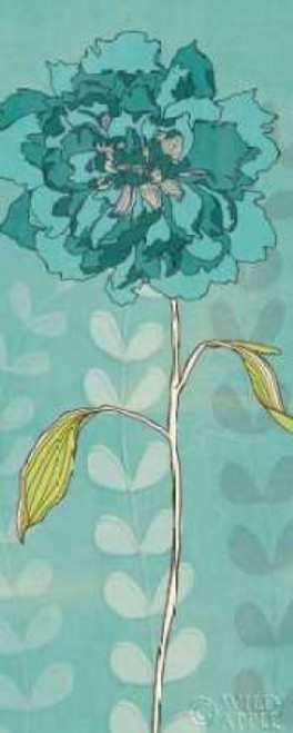 Sarahs Garden in Blue II Poster Print by Sarah Adams - Item # VARPDX3291