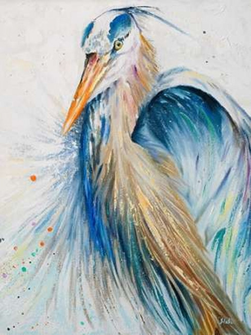 New Blue Heron II Poster Print by Patricia Pinto - Item # VARPDX9891A