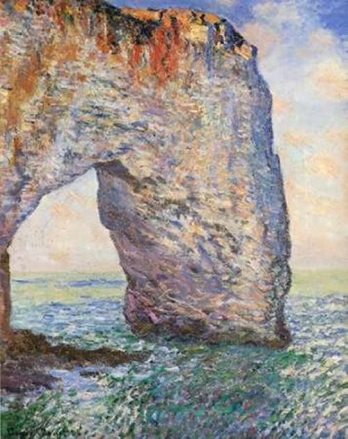 The Manneporte Near Etretat 1886 Poster Print by  Claude Monet - Item # VARPDX373851