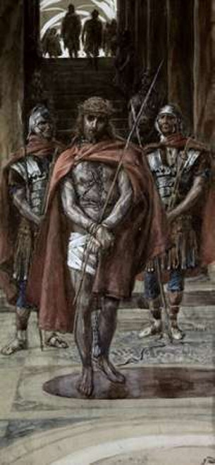 Jesus Leaves The Judgement Hall Poster Print by  James Jacques Tissot - Item # VARPDX280364