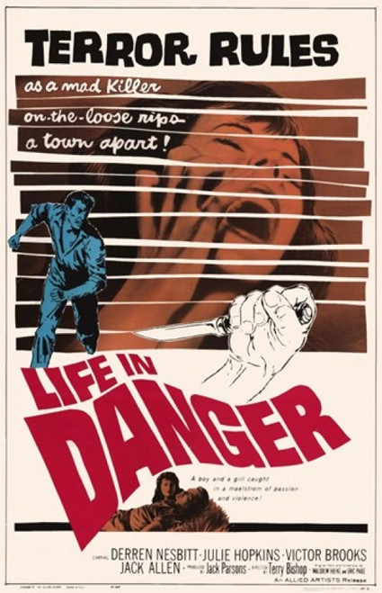 Life in Danger Movie Poster (11 x 17) - Item # MOV204193