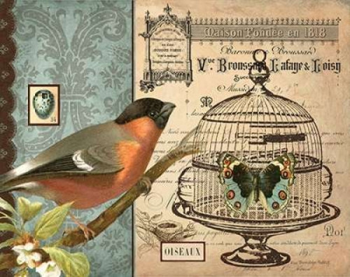 Bird and Cage I Poster Print by Gwendolyn Babbit - Item # VARPDXBAB271