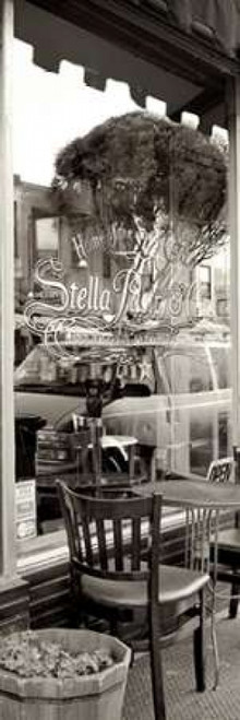 San Francisco Cafe Pano - 3 Poster Print by Alan Blaustein - Item # VARPDXABSFV19