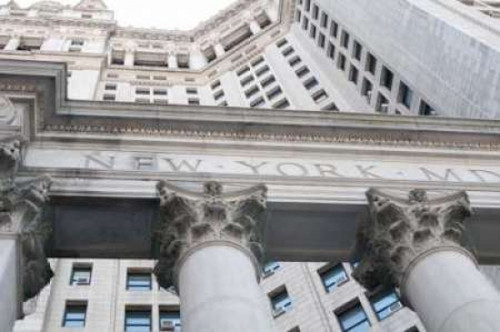 NYC Municipal Building II Poster Print by Erin Berzel - Item # VARPDXPSBZL498