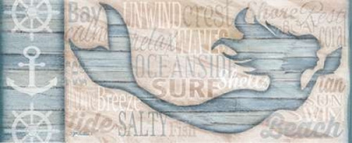 Ocean Life Mermaid Poster Print by Jen Killeen - Item # VARPDXRB8757JK