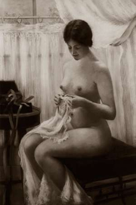 Nude in the Parlor Poster Print by Vintage Nudes - Item # VARPDX379413