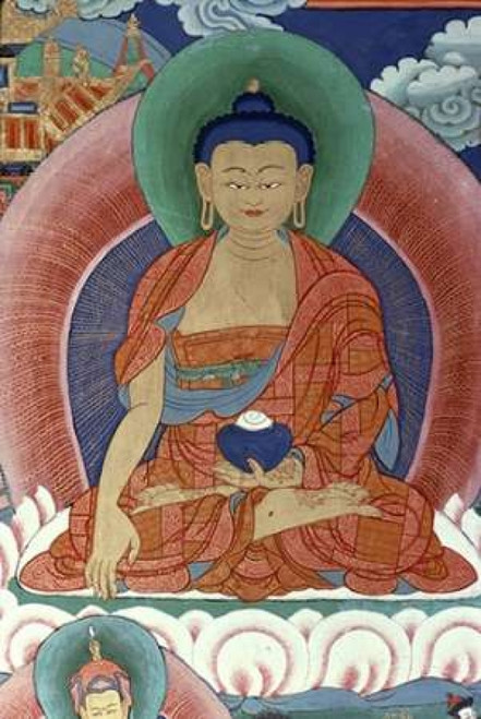 Tigers Den - Detail of Buddha Poster Print by Unknown - Item # VARPDX281172