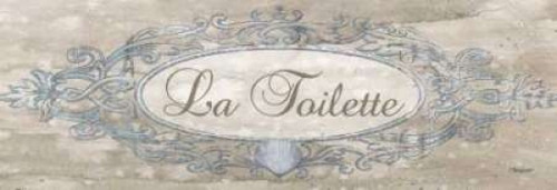 La Toilette Sign Poster Print by Todd Williams - Item # VARPDXTWM128