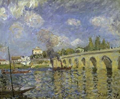 The Bridge Poster Print by  Alfred Sisley - Item # VARPDX280075