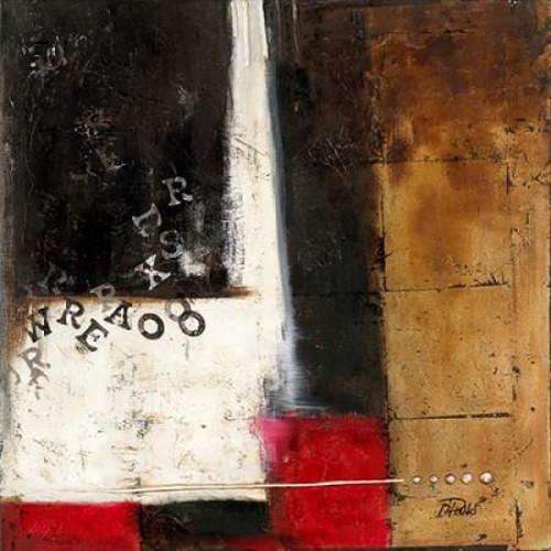 Red Contemporary IV Poster Print by Patricia Pinto - Item # VARPDX5976