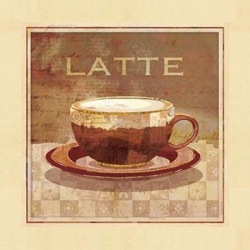 Latte Poster Print by Linda Maron - Item # VARPDXM878D