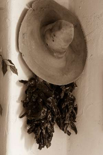 Old Hat and Ristras Poster Print by Kathy Mahan - Item # VARPDXPSMHN339